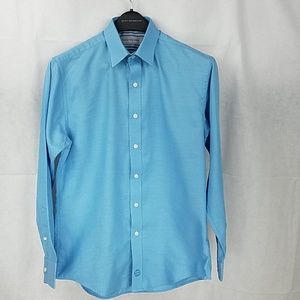 MARC NEW YORK Men’s Blue Button down dress shirt, SIZE: M 15 (32/33)